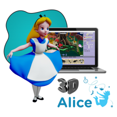 Alice 3d - КИБЕРшкола программирования для детей, компьютерные курсы для школьников, начинающих и подростков - KIBERone г. Новокузнецк