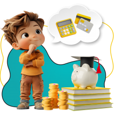 Финансовый интеллект вместе KIBERone - КИБЕРшкола программирования для детей, компьютерные курсы для школьников, начинающих и подростков - KIBERone г. Новокузнецк