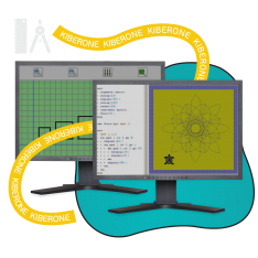 Исполнители чертежник и черепашка - КИБЕРшкола программирования для детей, компьютерные курсы для школьников, начинающих и подростков - KIBERone г. Новокузнецк