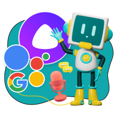 Голосовой помощник Алиса - КИБЕРшкола программирования для детей, компьютерные курсы для школьников, начинающих и подростков - KIBERone г. Новокузнецк