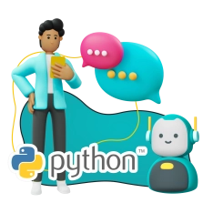 Умный чат-бот на Python на Telegram - КИБЕРшкола программирования для детей, компьютерные курсы для школьников, начинающих и подростков - KIBERone г. Новокузнецк