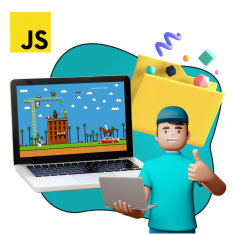 Программирование на JavaScript. Учимся создавать игры! - КИБЕРшкола программирования для детей, компьютерные курсы для школьников, начинающих и подростков - KIBERone г. Новокузнецк