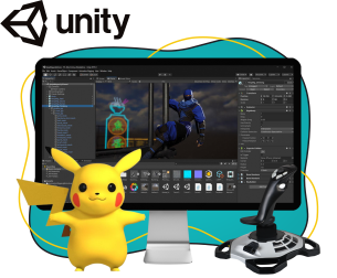 Мир трехмерных игр на Unity 3D - Школа программирования для детей, компьютерные курсы для школьников, начинающих и подростков - KIBERone г. Новокузнецк