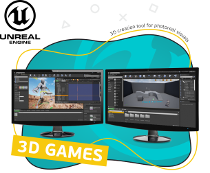 Unreal Engine 4. Игровой движок - Школа программирования для детей, компьютерные курсы для школьников, начинающих и подростков - KIBERone г. Новокузнецк